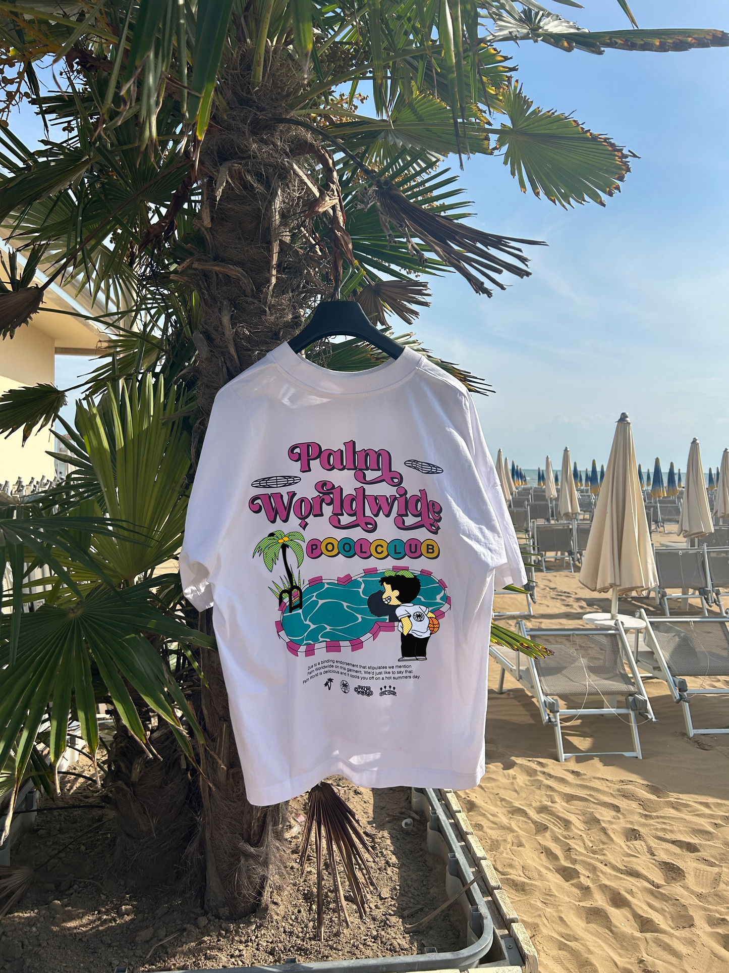 Palm Pool Club Tee